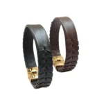 دستبند چرم لبتا رنگی 3