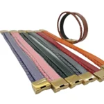 دستبند چرم بغل گیس بافت طبیعی در رنگبندی 1