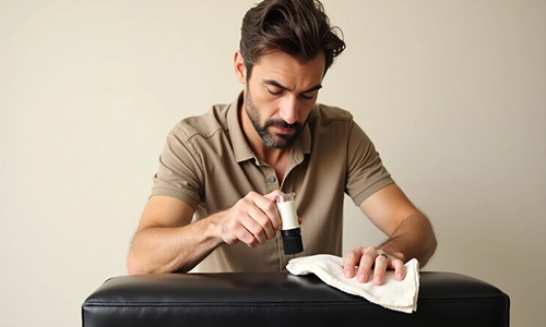 تمیز کردن کیف چرم طبیعی