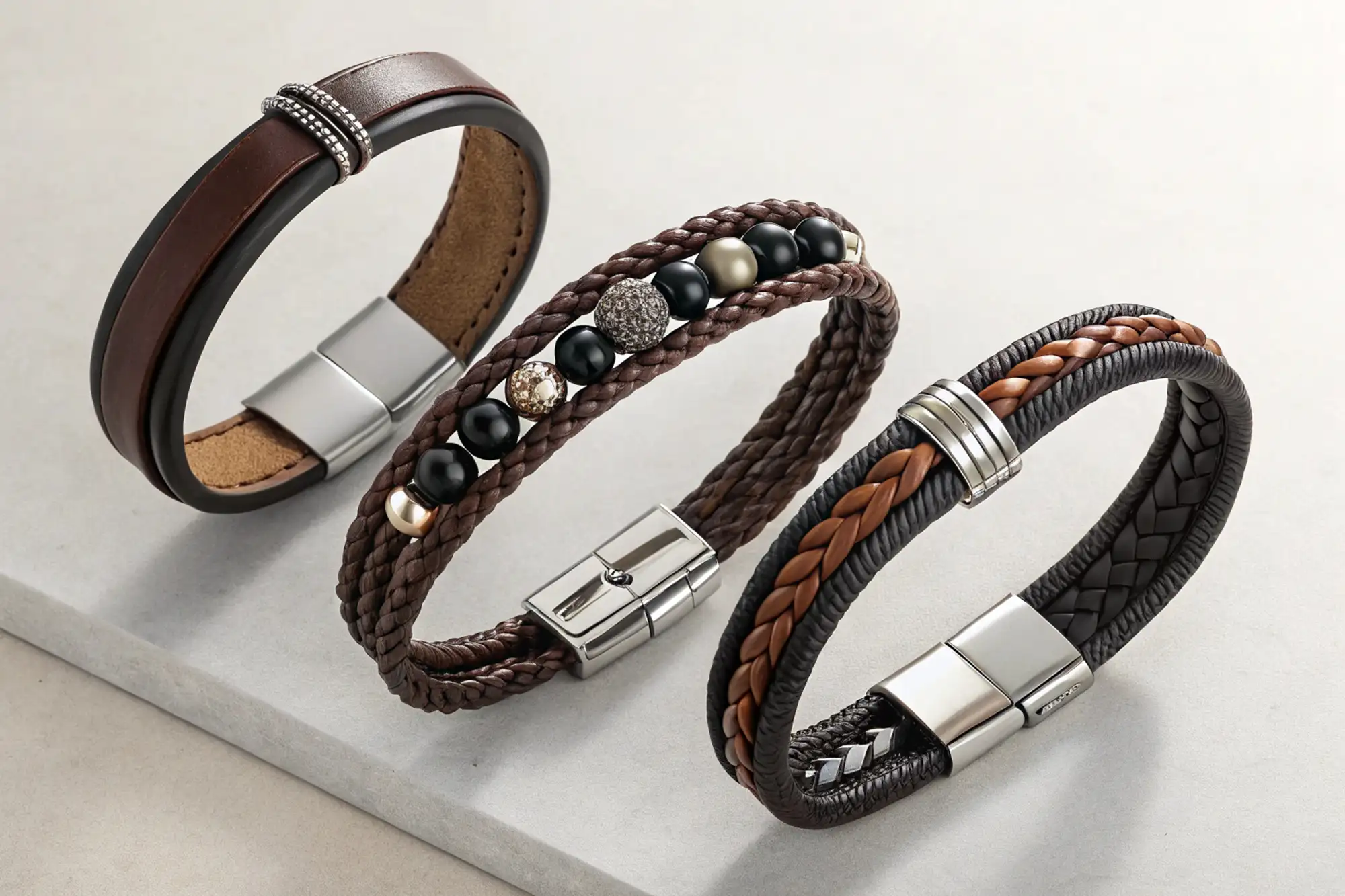 ترند ترین دستبند های مردانه 2025