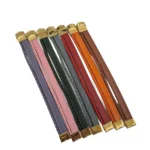 دستبند چرم بغل گیس بافت مدل CH02