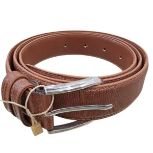 کمربند مجلسی مردانه طرح لیزارد