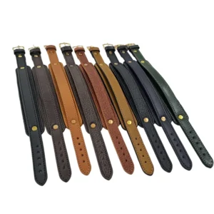 دستبند چرم دوبل مدل ch09