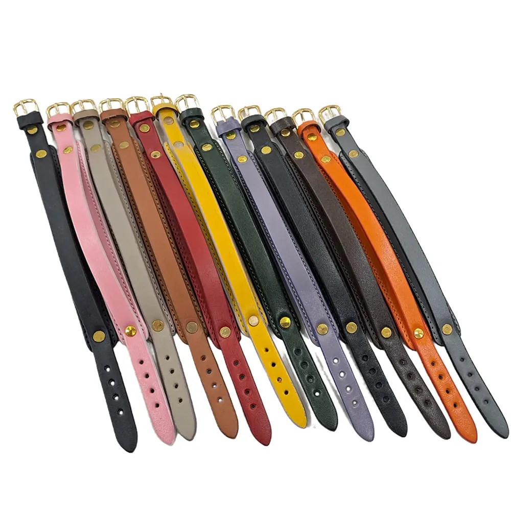 کالکشن دستبند های چرمی دوبل نوجوان در رنگبندی کامل