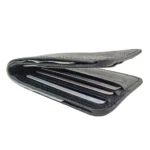 نمای بغل کیف پول چرم مردانه